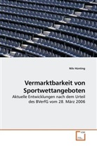 Nils Hünting - Vermarktbarkeit von Sportwettangeboten