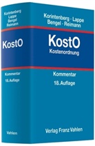 Werner Korintenberg - Kostenordnung (KostO), Kommentar