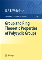 B A F Wehrfritz, B. A. F. Wehrfritz, B.A.F. Wehrfritz, Bertram A. F. Wehrfritz - Group and Ring Theoretic Properties of Polycyclic Groups