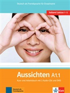 Sabin Jentges, Sabine Jentges, Sylvi Klötzer, Sylvia Klötzer, Ang Lundquist-Mog - Aussichten - A1.1: Kurs- und Arbeitsbuch, m. 2 Audio-CDs u. 1 DVD