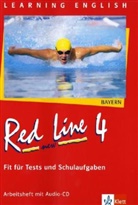 Jennifer Baer-Engel, Mary Ratcliffe, Dorothee Wolters, Katrin George, Esther Lorenz-Bottke - Learning English, Red Line New, Ausgabe für Bayern - 4: Red Line NEW 4. Ausgabe Bayern, m. 1 Audio-CD
