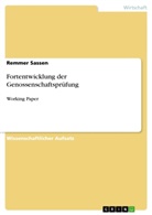 Remmer Sassen - Fortentwicklung der Genossenschaftsprüfung