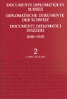 Diplomatische Dokumente der Schweiz - Bd. 2: Diplomatische Dokumente der Schweiz 2