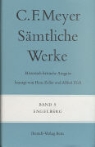 Conrad Ferdinand Meyer - Sämtliche Werke. Historisch-kritische Ausgabe - Bd. 9: Engelberg