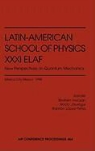 S. Hacyan, R. Jauregui-Renaud, R. Lopez-Pena, Shahen Hacyan - Latin-American School of Physics XXXI ELAF