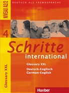 Schritte international - Deutsch als Fremdsprache - 4: Glossary XXL Deutsch-Englisch, German-English