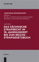 Judith Weber - Das sächsische Strafrecht im 19. Jahrhundert bis zum Reichsstrafgesetzbuch