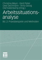 Uwe Dechmann, Uwe Dechmann u a, Arno Georg, Olaf Katenkamp, Christina Meyn, Ger Peter... - Arbeitssituationsanalyse. Bd.2