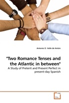 Antonio D Valle de Antón, Antonio D. Valle de Antón - "Two Romance Tenses and the Atlantic in between"