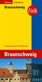 Falk Pläne: Falk Stadtplan Falkfaltung Braunschweig 1:20.000