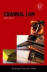 Routledge, Routledge Chapman Hall, Russell Sandberg, Russell Routledge Chapman Hall Routledge Sandberg - Criminal Lawcards