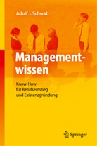 Adolf Schwab, Adolf J Schwab, Adolf J (Prof. Dr.) Schwab, Adolf J. Schwab - Managementwissen