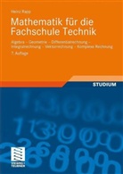 Heinz Rapp - Mathematik für Fachschule Technik und Berufskolleg