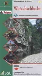 Landesam für Geoinformation und Landentwi, Lg - Topographische Wanderkarten Baden-Württemberg: Topographische Wanderkarte Baden-Württemberg Wutachschlucht