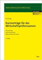 Andrea Pink, Andreas Pink - Kurzvorträge für das Wirtschaftsprüferexamen