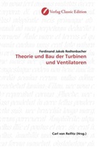 Ferdinand J. Redtenbacher, Ferdinand Jakob Redtenbacher - Theorie und Bau der Turbinen und Ventilatoren