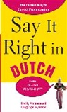 Epls, NA EPLS, Clyde Peters - Say it Right in Dutch