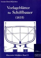 Gustav D. Klawitter, Gustav David Klawitter - Vorlageblätter für Schiffbauer (1835)