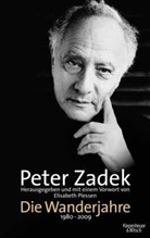 Peter Zadek, Elisabeth Plessen - Die Wanderjahre