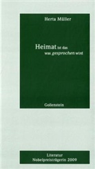 Herta Müller - Heimat ist das was gesprochen wird