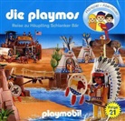 Florian Fickel, Simon X Rost, Simon X. Rost, Nicolas Artajo - Die Playmos, Audio-CDs - Folge.21: Die Playmos - Reise zu Häuptling Schlanker Bär, 1 Audio-CD (Audio book)