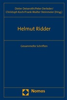Helmut Ridder, Dieter Deiseroth, Peter Derleder, Christoph Koch, Frank-Walter Steinmeier - Helmut Ridder