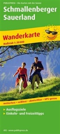 PublicPress Wanderkarten: PublicPress Wanderkarte Schmallenberger Sauerland