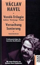 Vaclav Havel, Václav Havel - Vanek-Trilogie: Audienz - Vernissage - Protest. Versuchung - Sanierung. Theaterstücke