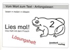Ja Debbrecht, Jan Debbrecht, Peter Wachendorf - Lies mal! - 2: Lösungsheft