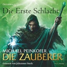 Michael Peinkofer, Johannes Steck - Die Zauberer, Die erste Schlacht, 8 Audio-CD (Hörbuch)