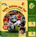 Karin Helle, Claus-Peter Niem, Tom Breitenfeldt - Spiel, Schuss und Tor