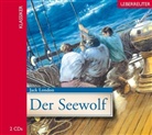Jack London, Bodo Primus - Der Seewolf, 2 Audio-CDs (Audiolibro)