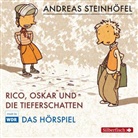 Andreas Steinhöfel, diverse - Rico und Oskar 1: Rico, Oskar und die Tieferschatten - Das Hörspiel, 1 Audio-CD (Hörbuch)