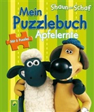Shaun das Schaf: Mein Puzzlebuch, Apfelernte