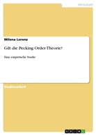 Milena Lorenz - Gilt die Pecking Order-Theorie?