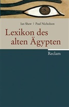 Nicholson, Pau Nicholson, Paul Nicholson, Sha, Ian Shaw, Paul Nicholson... - Lexikon des alten Ägypten