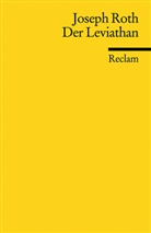 Joseph Roth, Konstanz Fliedl, Konstanze Fliedl - Der Leviathan. Novelle