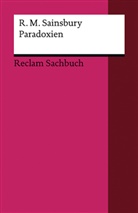 R M Sainsbury, R. M. Sainsbury, R.M. Sainsbury, Richard M. Sainsbury - Paradoxien