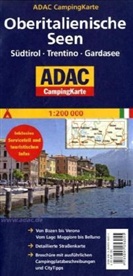 ADAC Karte: ADAC Karte Oberitalienische Seen, CampingKarte