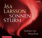 Åsa Larsson, Nina Petri - Sonnensturm, 5 Audio-CDs (Audio book)