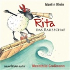 Martin Klein, Mechthild Großmann - Rita, das Raubschaf, 1 Audio-CD (Audiolibro)