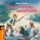 Mark Twain, Christian Brückner, Helmut Peine, Lucius Waytt - Tom Sawyers Abenteuer, 2 Audio-CDs (Audiolibro)