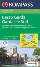 Kompass Karten: Kompass Karte Gardasee Süd. Basso Garda