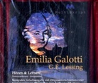 Gotthold E. Lessing, Gotthold Ephraim Lessing, Wilfried Haugg, Beate Herfurth-Uber - G. E. Lessing 'Emilia Galotti', 1 Audio-CD (Audio book)