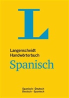 Redaktio Langenscheidt - Handwörterbuch Spanisch: Spanisch-Deutsch und vv