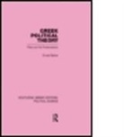 Sir Ernest Barker, Author No - Greek Political Theory