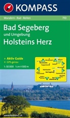 KOMPASS-Karten GmbH - Kompass Karten: Kompass Karte Bad Segeberg und Umgebung, Holsteins Herz