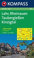 Kompass Karten: Kompass Karte Lahr-Rheinauen-Taubergießen-Kinzigtal