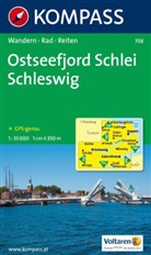 Kompass Karten: Kompass Karte Ostseefjord Schlei, Schleswig