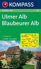 Kompass Karten: Kompass Karte Ulmer Alb, Blaubeurer Alb